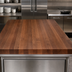 Thumbnail image #3 for John Boos Boos Block American Black Walnut Edge Grain Kitchen Countertop, 120 x 32 x 2-1/4 Inches, Varnique Finish
