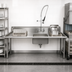 Thumbnail image #3 for 72-Inch Straight Stainless Steel Soiled Dish Table with Left-to-Right Operation and Pre-Rinse Sink