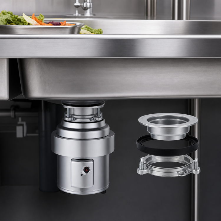 Product image #3 for InSinkErator SS-300 3 HP Stainless Steel Trough Mount Food Waste Disposer Package
