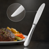 Thumbnail image #3 for Fan Extra-Heavy Weight Serrated Table Knife, 9-1/2 Inch, Hollow Handle, Mirror Finish