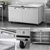 Thumbnail image #3 for True SPEC SERIES 60-Inch Two-Section Worktop Freezer with Solid Doors, -10°F, Rear-Mounted Self-Contained Refrigeration