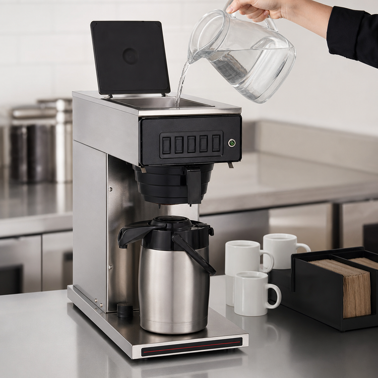 Product image #3 for BUNN CW15-TC Thermal Carafe Pourover Coffee Brewer, Manual Fill, 3.9 Gallons Per Hour