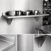 Thumbnail image #3 for Advance Tabco Wall-Mounted Stainless Steel Shelf, 72 x 12 Inches, 16 Gauge, Satin Finish