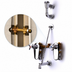 Thumbnail image #3 for T&S Brass 8-Inch Wall-Mount Service Sink Faucet with Concealed Mixing Valve, Vacuum Breaker, and Pail Hook Spout