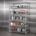 Thumbnail image #3 for Quantum Stationary Wire Shelving Starter Kit, 54