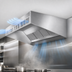 Thumbnail image #3 for Eagle SpecAir HESFA96-54 Short Front Wall Type Make-Up Air Exhaust Hood, 54 Inch