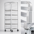 Thumbnail image #3 for Channel Standard Heavy-Duty Aluminum End-Load Bun Pan Rack, 15-Pan Capacity