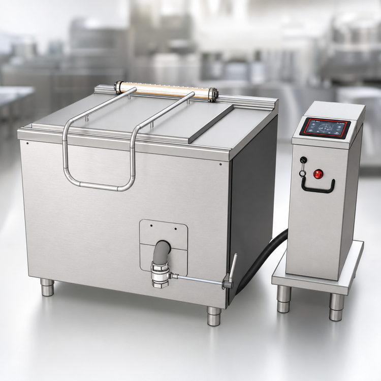 Product image #3 for Firex UCPMDG1-32 Single Basin 32 Gallon Gas Multicooker with 7-inch Touch Screen