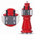 Thumbnail image #3 for Glastender Vienna 2-Faucet Air-Cooled Countertop Draft Dispensing Tower with Ceramic Column and Mirror Finish