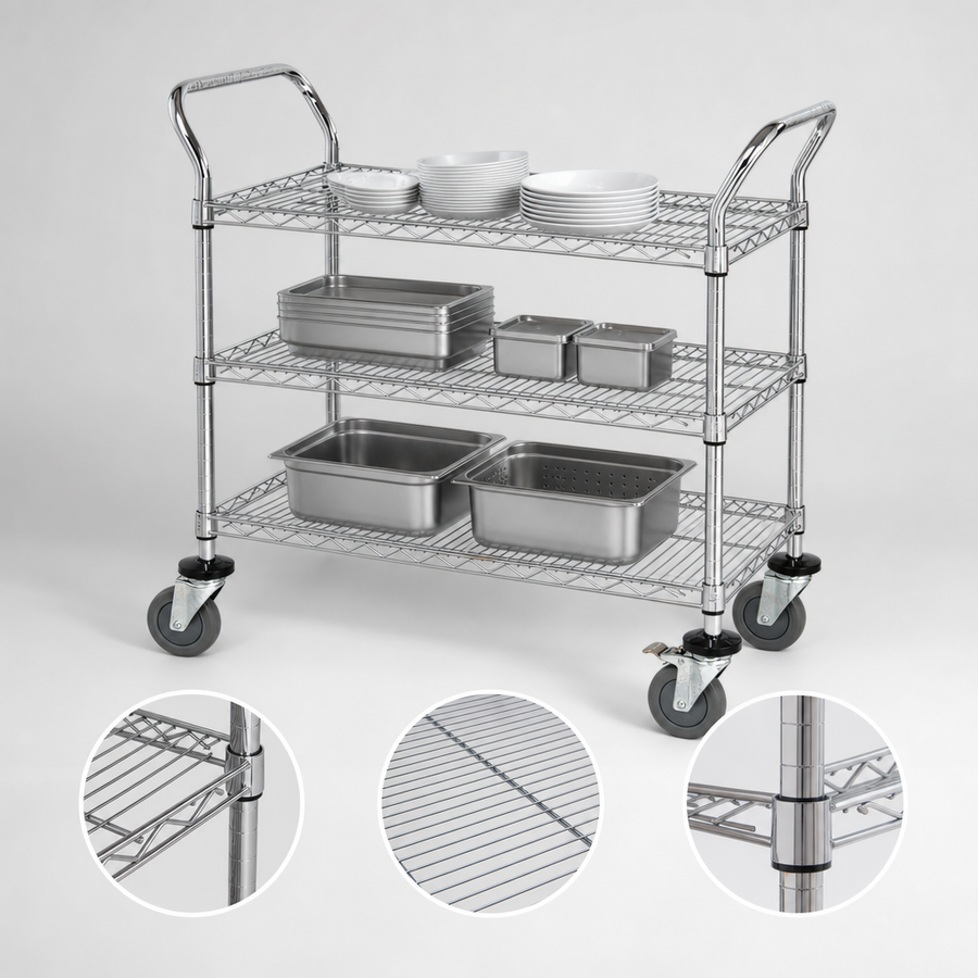 Three Wire Shelves