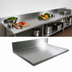 Thumbnail image #3 for John Boos 144-Inch x 30-Inch Stainless Steel Countertop with 6-Inch Boxed Backsplash