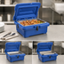 Thumbnail image #4 for Cambro Camcarrier® Half-Size Top-Loading Insulated Food Pan Carrier, Navy Blue