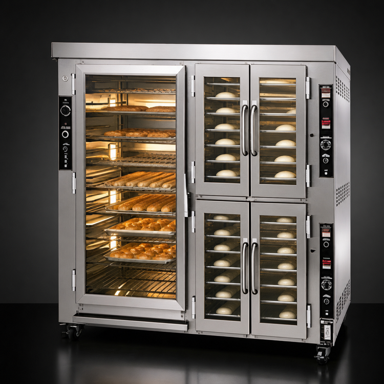 Product image #3 for Jet-Air Gas Oven/Proofer Combination with 14-Pan Oven and 32-Pan Proofer