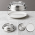 Thumbnail image #3 for American Metalcraft Round Stainless Steel Plate Cover for 9-1/4 to 9-1/2 Inch Plates, 2 Inch High