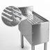 Thumbnail image #3 for CHOICE C-DBB-24 Underbar Drainboard — Freestanding, 24 Inch W x 24 Inch D, Stainless Steel