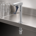 Thumbnail image #3 for T&S Brass Deck Mount Pedestal Glass Filler Faucet with Push-Back Valve and 1/2 Inch NPT Male Shank