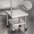 Thumbnail image #3 for Duke Manufacturing 593A-3030 Stainless Steel Mixer Stand, Open Base, Adjustable Undershelf, 30 x 30 x 29 in