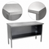 Thumbnail image #3 for John Boos Open Front Stainless Steel Enclosed Base Work Table, 108 x 30 Inches