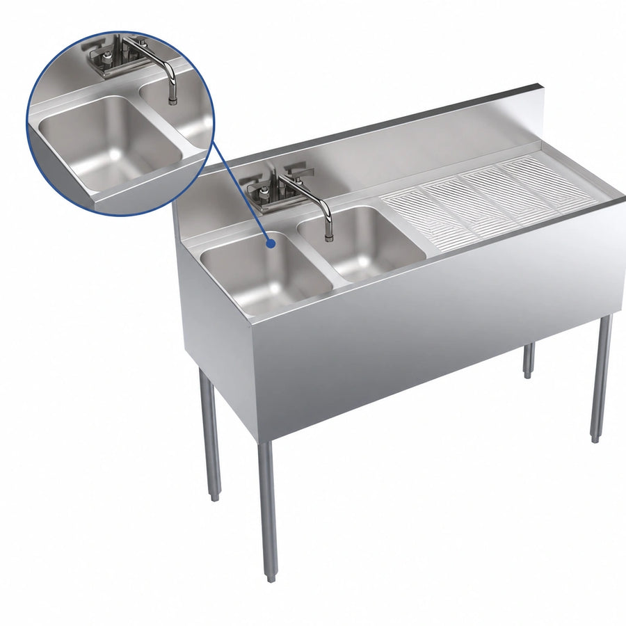 Two Compartment Sink