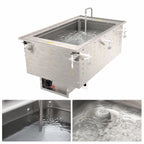 Thumbnail image #3 for Vollrath 3646680HD Drop-In Electric Hot Food Well, Single Full-Size Pan, Auto-Fill Wet Operation, Thermostatic Control, Stainless Steel, 120V