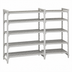 Thumbnail image #4 for Cambro Camshelving Premium Stationary 5-Shelf Vented Polymer Add-On Shelving Unit, 72-Inch Long x 18-Inch Deep x 64-Inch High