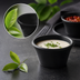 Thumbnail image #3 for Black Smooth-Sided Melamine Ramekin, 4 oz.