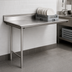 Thumbnail image #3 for Eagle Group 48-Inch Straight Clean Dishtable, Left-to-Right, 16/304 Stainless Steel Top