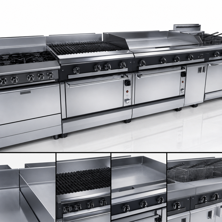 Product image #3 for Vulcan V Series Heavy Duty 48-Inch Gas Modular Charbroiler with Cast Iron Grates