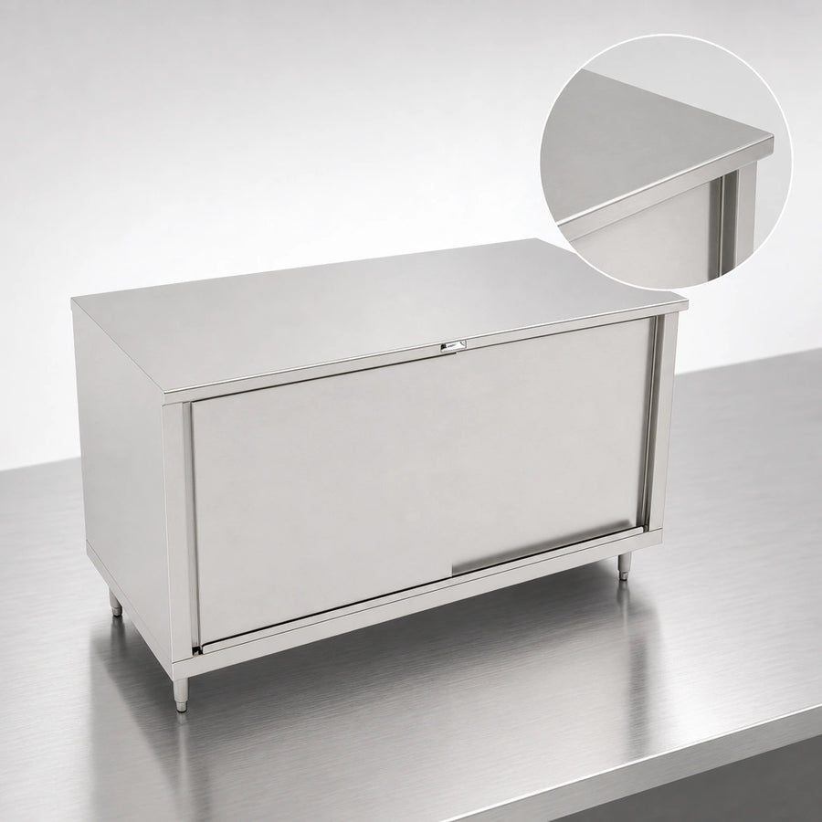 Flat Stainless Steel Top