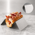 Thumbnail image #3 for Full-Size Brushed Stainless Steel Taco Holder, 1 or 2 Compartments