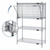 Thumbnail image #3 for EAGLEbrite Zinc Flip-Up Door Security Enclosure Kit for 24 x 36 Inch Shelving