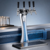 Thumbnail image #3 for Panther 4-Faucet Glycol-Cooled Countertop Draft Beer Tower, Polished Chrome