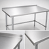 Thumbnail image #3 for John Boos Stallion 144 Inch x 24 Inch Stainless Steel Work Table with 1-1/2 Inch Rear Riser
