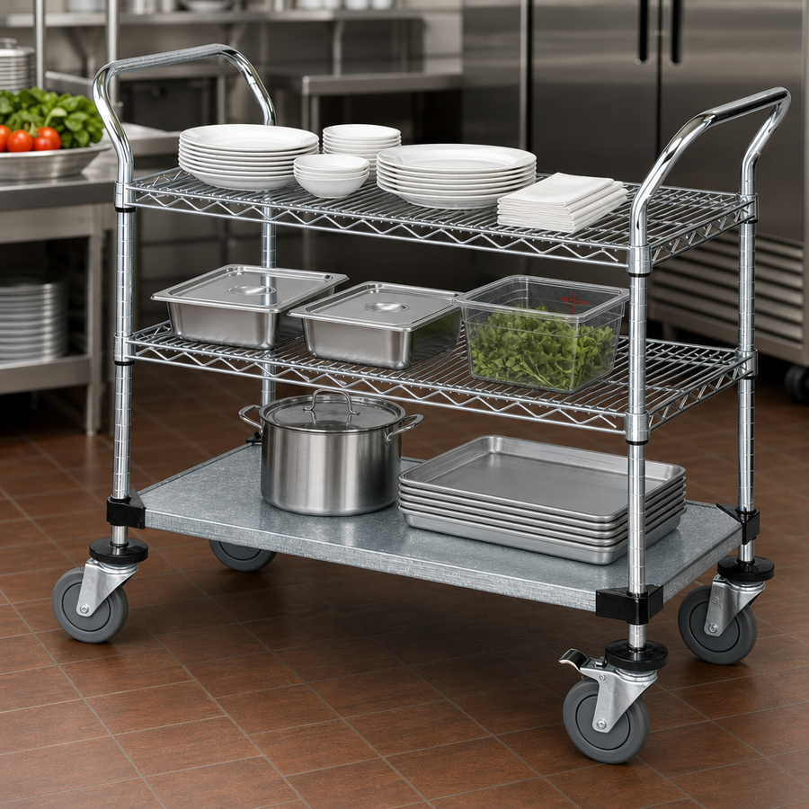 Three-Shelf Configuration