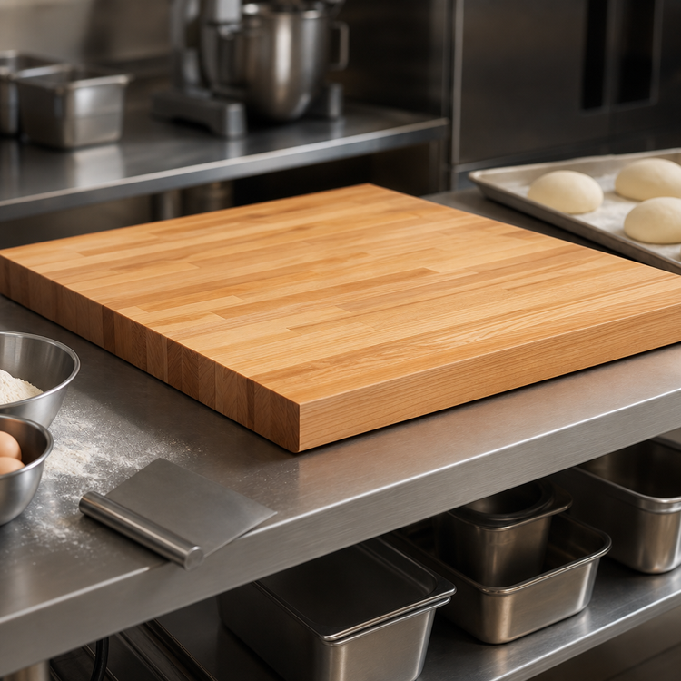 Product image #3 for John Boos Laminated Northern Hard Rock Maple Edge Grain Work Table Top, 48 x 36 x 1-1/2 Inch