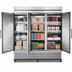 Thumbnail image #3 for True TS-72F-HC 3-Section Reach-In Freezer, -10°F, Stainless Steel Doors, Bottom-Mounted Self-Contained