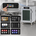 Thumbnail image #3 for Metro C5 8 Series 1/2 Height Pass-Thru Heated Holding Cabinet with Touch-Screen Controls and Combination Doors