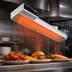 Thumbnail image #3 for Hatco Glo-Ray 36-Inch Lighted Dual Infra-Black Strip Heater, Aluminum