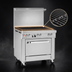 Thumbnail image #3 for Southbend Ultimate 36-Inch Gas Restaurant Range with 36-Inch Charbroiler and Standard Oven