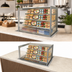 Thumbnail image #3 for Italian Glass Series 48-Inch Self-Serve Drop-In Refrigerated Counter Display Case