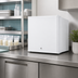 Thumbnail image #4 for Accucold MOMCUBE™ Compact Countertop Breast Milk Freezer, 1.4 Cu. Ft., White Exterior, Reversible Door