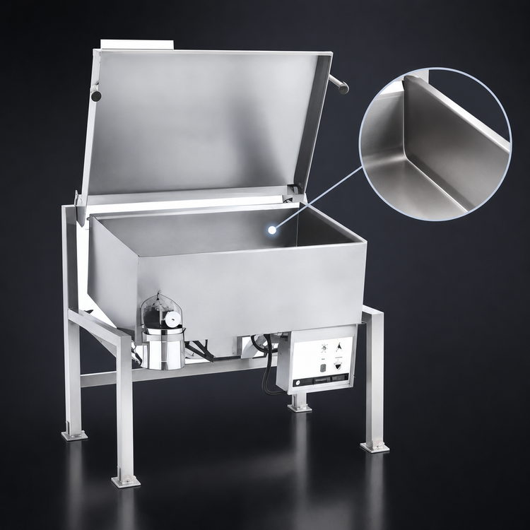 Product image #3 for Legion Combi-Pan 40.1-Gallon Gas Insulated Tilting Skillet, 10° Tilt
