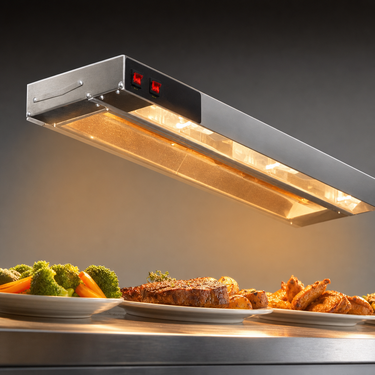 Product image #3 for Eagle Group RedHots 84-Inch Lighted Remote High-Watt Single Strip Heat Lamp, 208V