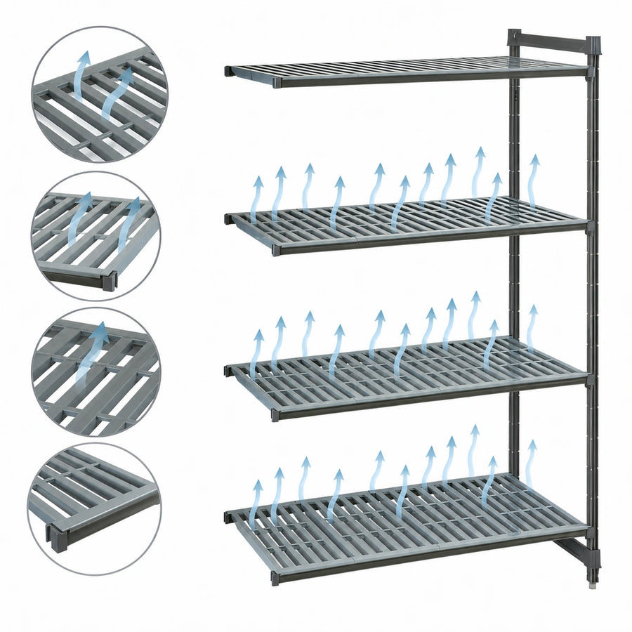 Vented Shelf Plates