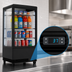 Thumbnail image #3 for KoolMore 16-3/4-Inch Countertop Refrigerated Display Case, 3 Cu. Ft., Self-Service, Black