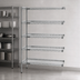 Thumbnail image #3 for EagleGard 5-Tier Add-On Wire Shelving Unit, 72W x 24D x 74H, QuadTruss Shelves, EAGLEgard Hybrid Epoxy Finish