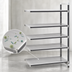 Thumbnail image #3 for Cambro Camshelving® Elements XTRA Solid 5-Tier Stationary Add-On Polymer Shelving Unit, 24