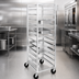 Thumbnail image #3 for Channel Standard Series Aluminum End-Load Steam Table Pan Rack, 11-Slot, 64-Inch High
