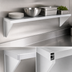 Thumbnail image #3 for Channel Manufacturing AWS1248 Solid Knock-Down Aluminum Wall Shelf, 48 x 12 Inches