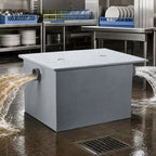 Thumbnail image #3 for Dormont Manufacturing Watts Grease Interceptors GI-300-K Commercial Grease Interceptor, 300 GPM, 600 lb Capacity, 6-Inch No-Hub Connections